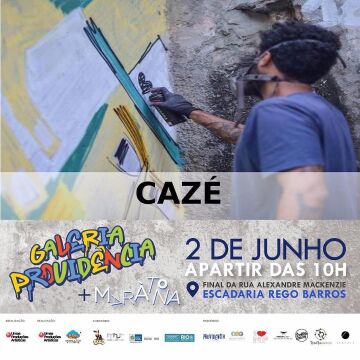Arte de Divulgação Cazé 2018. 